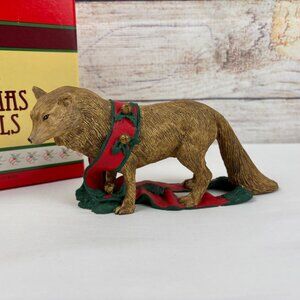 Silver Deer Tom Rubel Christmas Animals Coyote Figurine